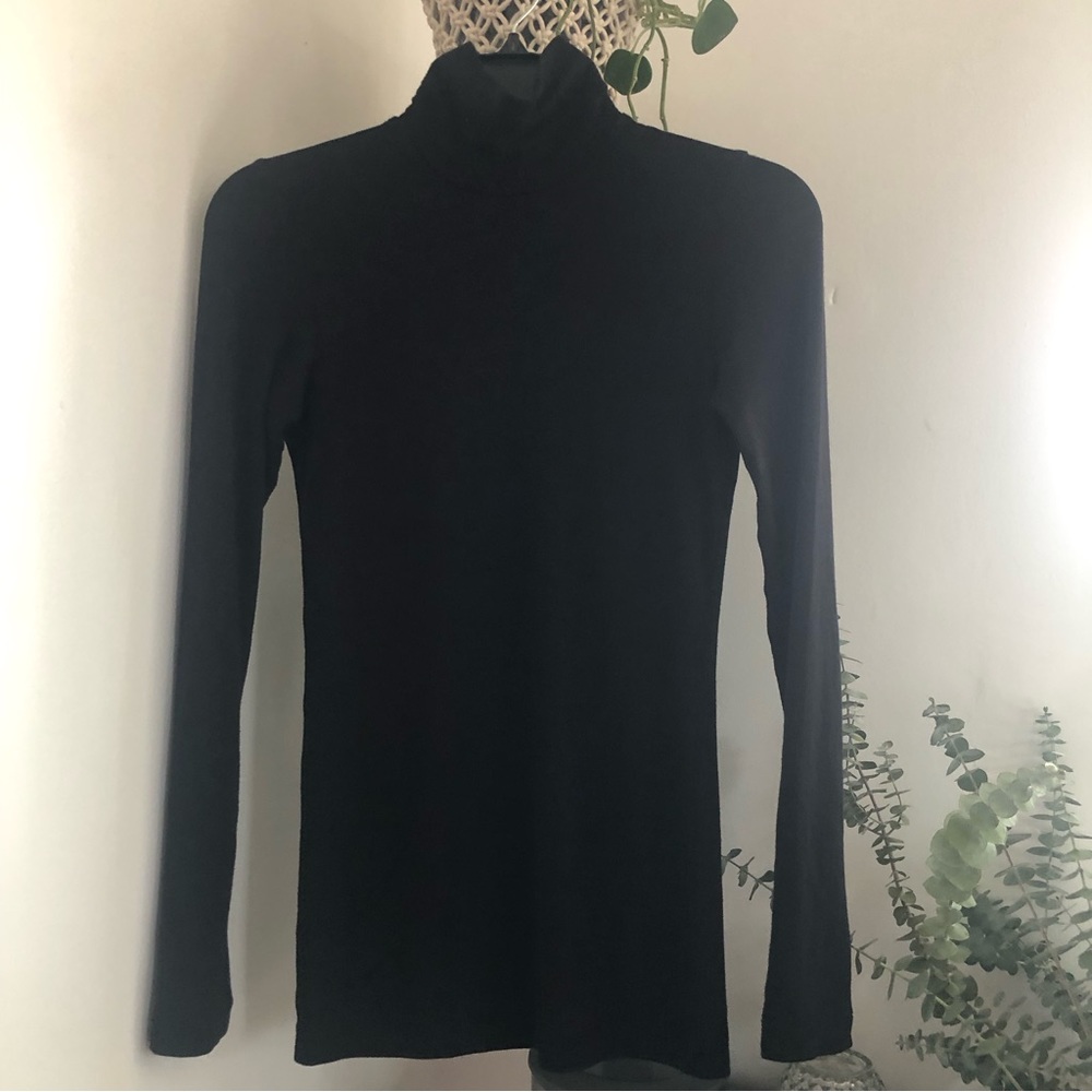 Black Wilfred Turtleneck - Small